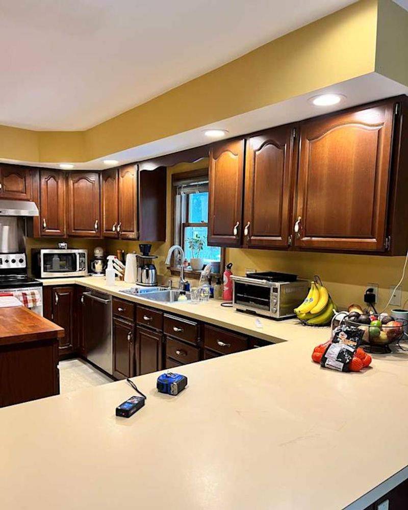 10 Kitchen Mistakes That Push Away Buyers In Birmingham And 3 Design Wins They Love - Decor Hint Dark, outdated cabinetry