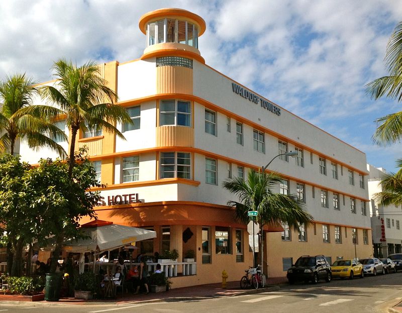 9 Iconic Art Deco Buildings In Miami That Have Shaped The City's Landscape - Decor Hint The Waldorf Towers: The Pastel-Colored Skyscraper