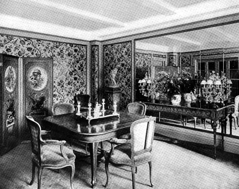 22 Photos That Show What American Homes Truly Looked Like 100 Years Ago - Decor Hint Dining Room Formality