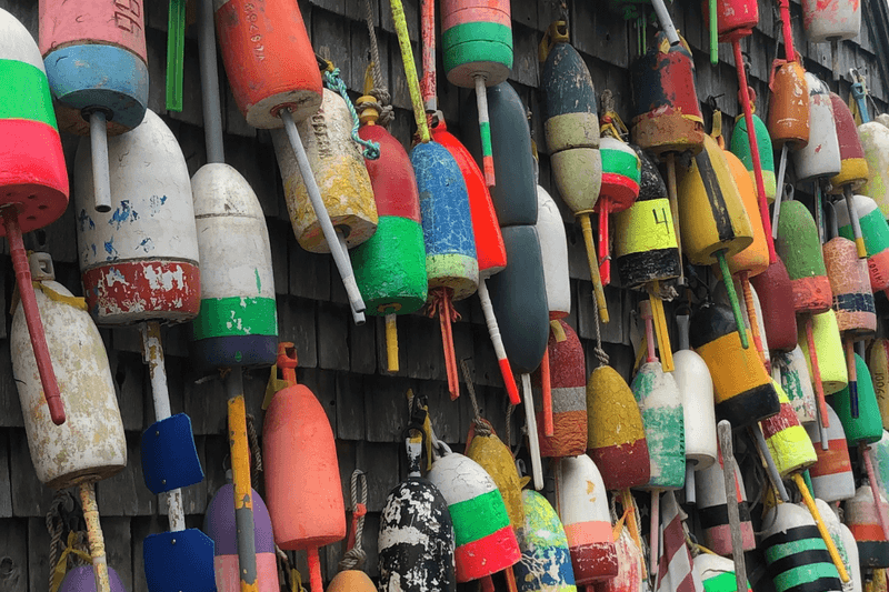 Lobster Buoy Decorations