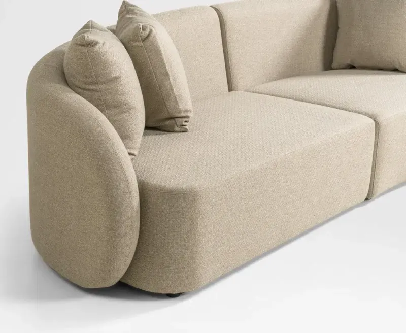 10 Couch Colors That Make Washington Homes Look Tired And 10 That Feel Modern - Decor Hint Fresh: Structured Oatmeal Bouclé