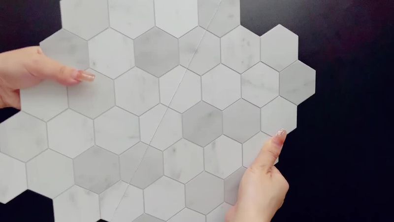 22 Luxury-Look Floors To Suit Every Budget - Decor Hint Peel-and-Stick Vinyl Tiles