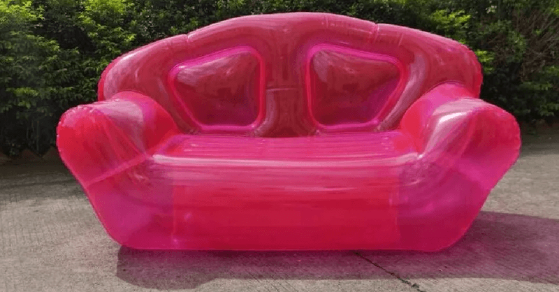 20 Couch Styles That Are So Cringe, According to Designers - Decor Hint Inflatable Furniture