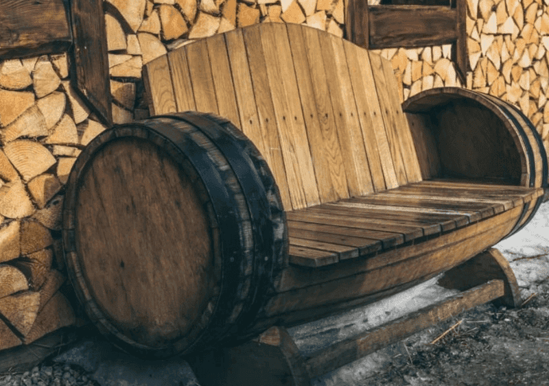 Bourbon Barrel Repurposing