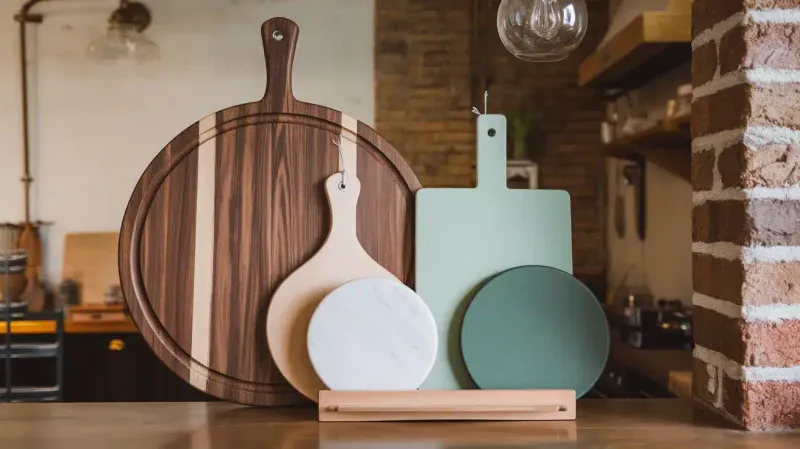 17 Small, But Cool Ways To Make Your Kitchen Look Like An After Shot On HGTV - Decor Hint Group Cutting Boards As Decor