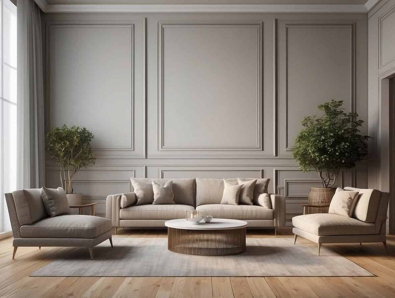16 Small Living Room Makeover Ideas That Look Expensive (But Aren't) - Decor Hint Add Stylish Molding Or Trim