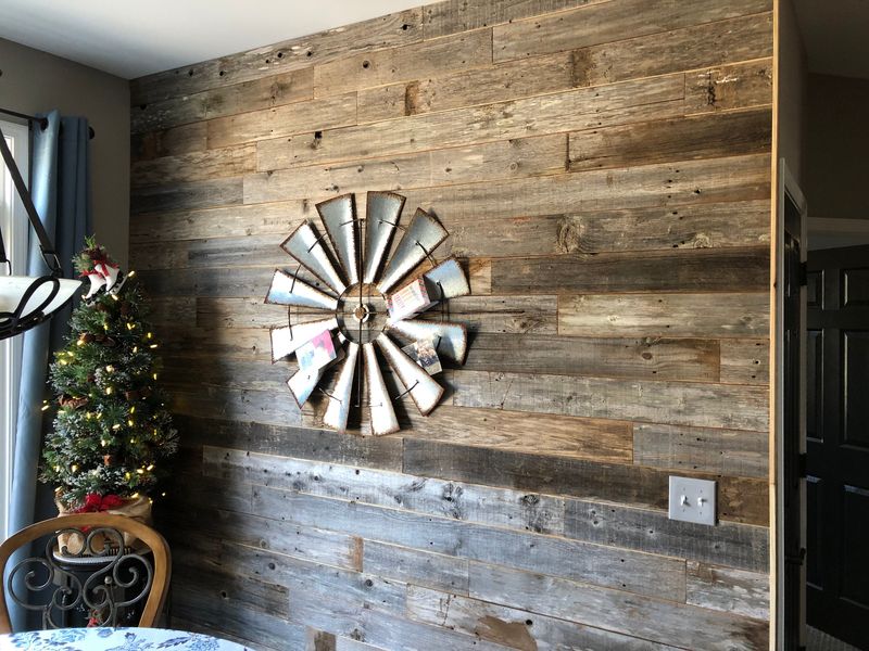 Oklahoma Weekend DIY Wins: Fun Projects To Boost Your Home's Wow Factor - Decor Hint Reclaimed Wood Accent Walls With Character