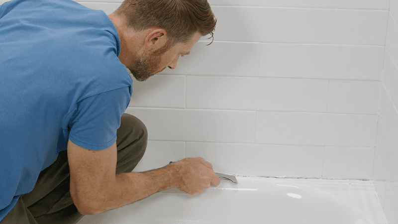Refresh Bathroom Caulk