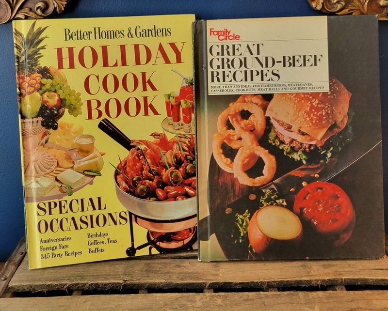 10 Midwest Antique Trends In 2025: What's Up, What's Down - Decor Hint Vintage Cookbooks And Kitchen Implements Heating Up
