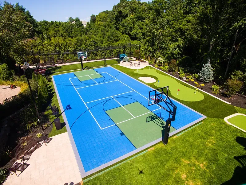 Sports Courts and Recreation Zones