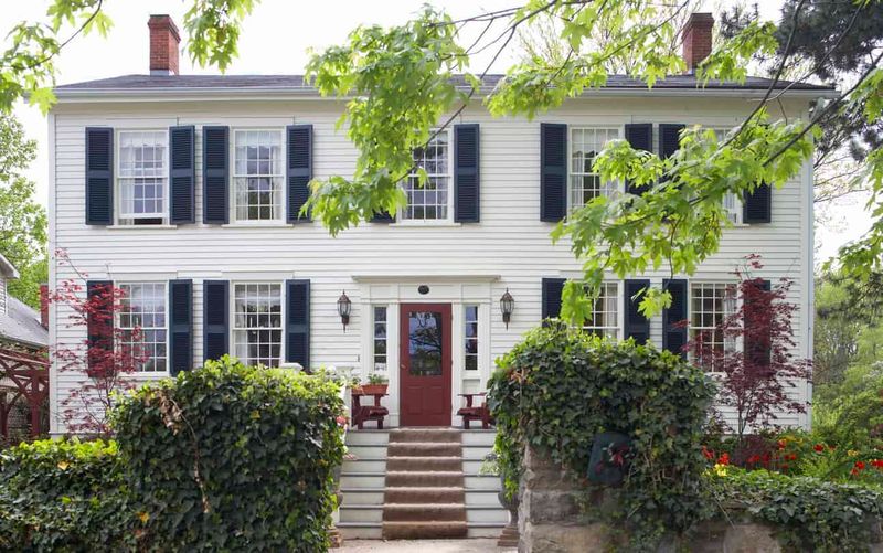 Classic New England Touches That Define Massachusetts Homes - Decor Hint Shuttered Windows Painted in Classic Colors
