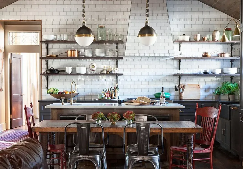 28 Industrial Decorating Ideas For The Whole House - Decor Hint Open Shelving Systems