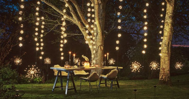 These 20 Garden Decor Ideas Are The Little Details That Will Make The Biggest Difference In Your Outdoor Space - Decor Hint Solar-Powered Fairy Lights