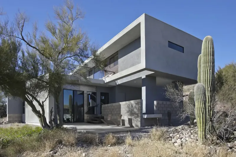 Tucson's Changing Architecture: 17 House Designs Likely To Fade By 2030 - Decor Hint 1970s Brutalist Concrete Boxes