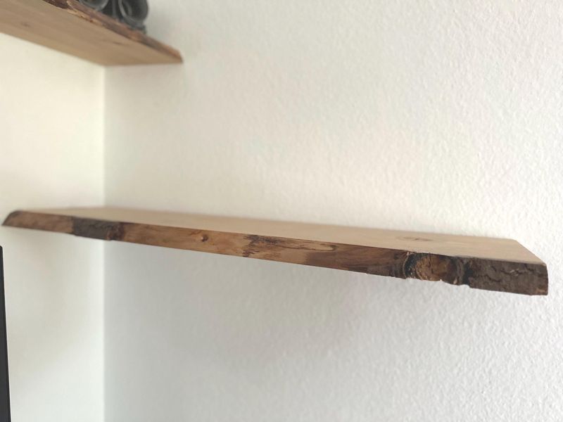 6 Weekend Home Decor Projects Oregon DIYers Swear By And 4 They Say Just Waste Time - Decor Hint Floating Timber Shelving