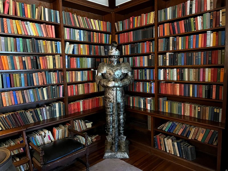 Library And Secret Passage Entrance