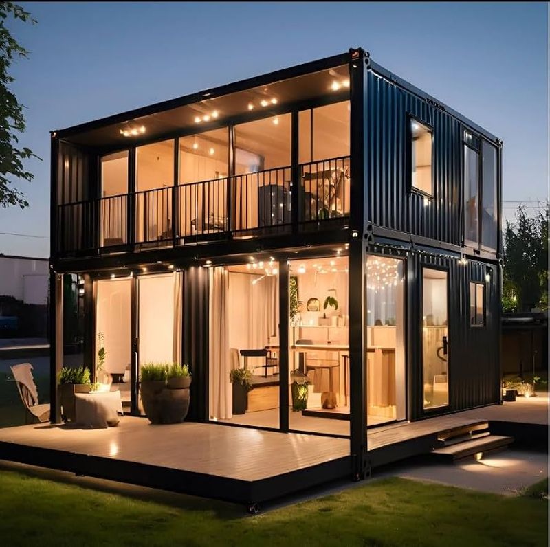 23 Tiny Homes From Amazon For Everyone's Liking - Decor Hint S.E.Q Double-Story Prefab Tiny Home