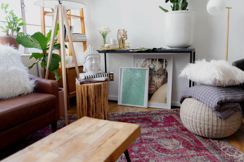 A Cozy Living Room Makeover - Decor Hint Natural Elements and Indoor Plants