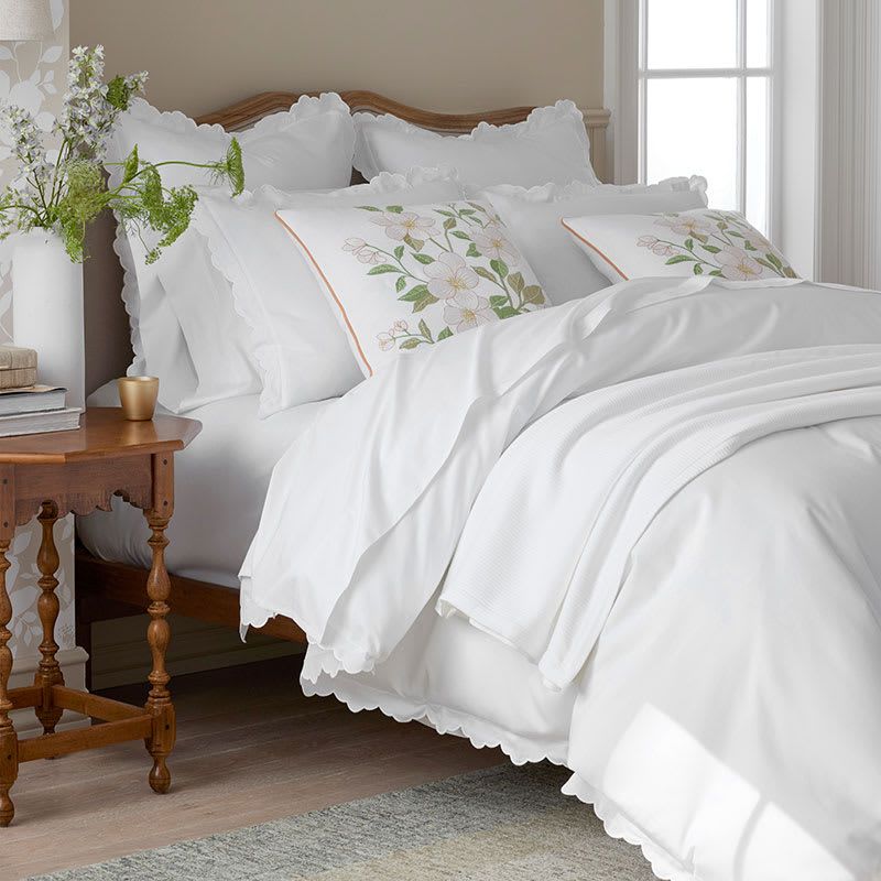 Scalloped Bedding Sets