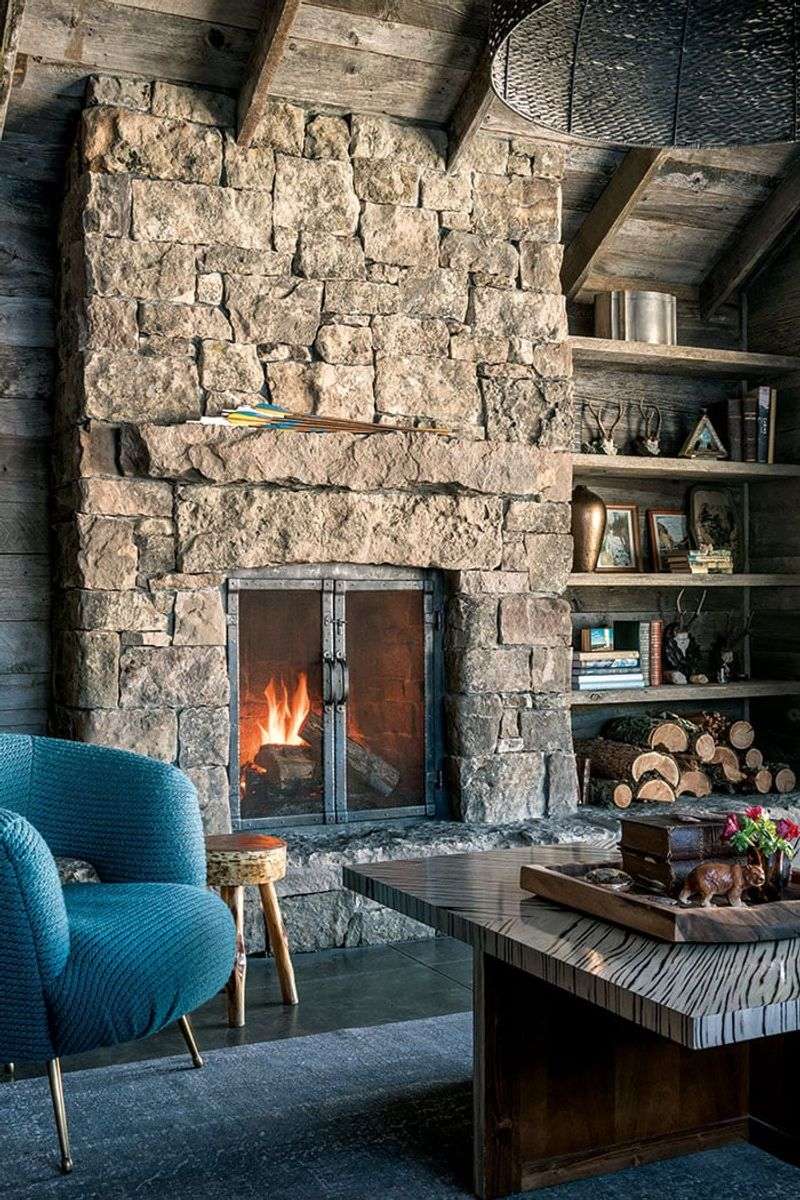 8 Rustic And Elegant Decorating Ideas Inspired By Tennessee Homes - Decor Hint Stone Fireplace Transformations