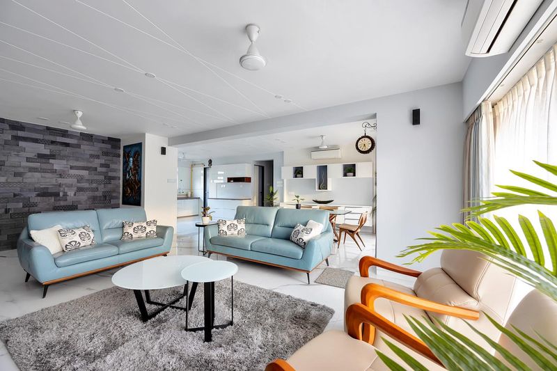 Scandinavian Color Palettes Aren't Always Muted And Monochrome Here Are The Combinations Experts Choose - Decor Hint Sunshine Yellow with Slate Blue