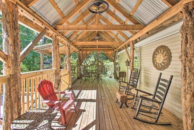 Rocking Chair Porches with Handcrafted Appeal