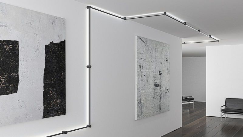 Designers Say These Lighting Styles Are Peaking Now And Will Be Gone By Winter - Decor Hint All-White Minimalist Track Lighting