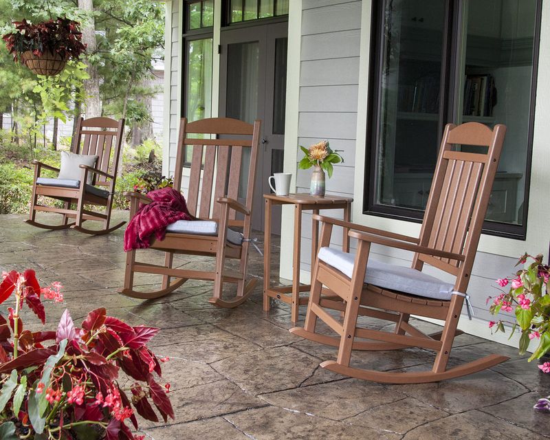 7 Porch Pieces To Toss And 5 That Designers Recommend Keeping - Decor Hint Keep: Weather-Resistant Rocking Chairs