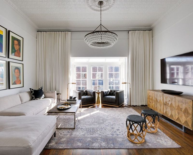 These Are The 22 Things Designers Say You Should Never Put In A Small Living Room - Decor Hint Unnecessary End Tables Cluttering Traffic Flow