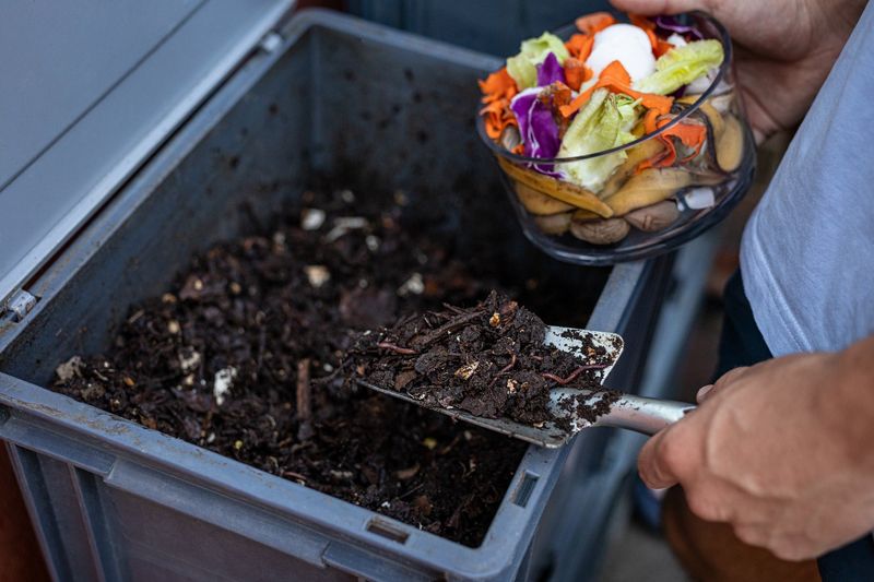 Easy Ways To Refresh Your Home With Plants, Cushions, And Composting - Decor Hint Balcony Composting Transforms Waste Into Garden Gold