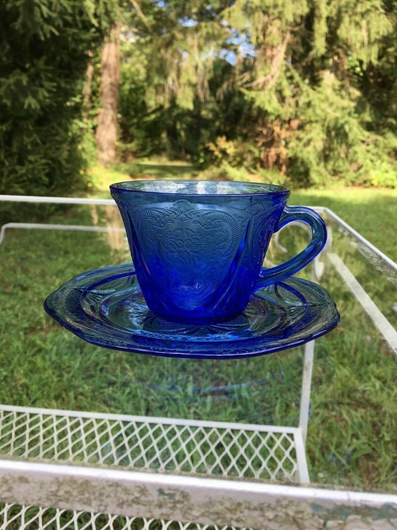 Royal Lace Cobalt Blue