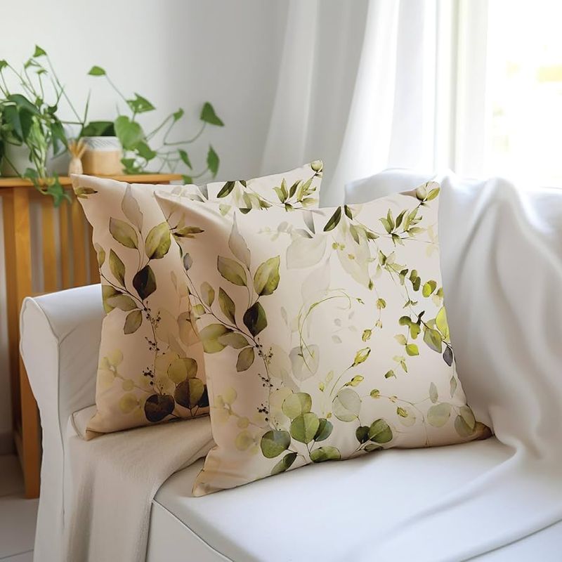 These 18 Spring Home Decor Picks Instantly Cheer Up Any Room Starting at $10 - Decor Hint Spring Throw Pillow Cover