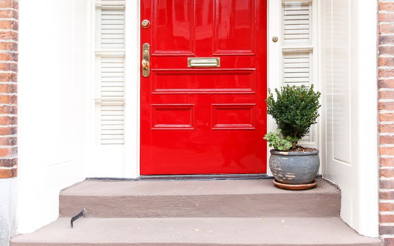 Statement Front Door Color