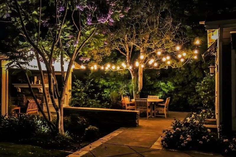 8 Minor Exterior Renovations That Can Transform Your Outdoor Space - Decor Hint String Lights for Evening Ambiance