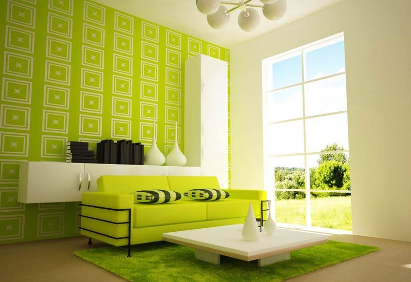 Texas Living Rooms: 8 Couch Colors That Need To Go And 8 That Steal The Show - Decor Hint Lime Green