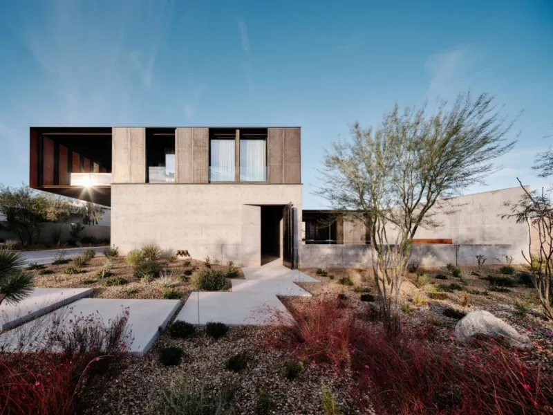 7 Ways Las Vegas Homes Adapt Exterior Design To Desert Conditions - Decor Hint Durable Building Materials