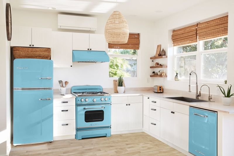14 Vintage Items That Define The "New Americana" Home Trend - Decor Hint Retro-Inspired Kitchen Appliances