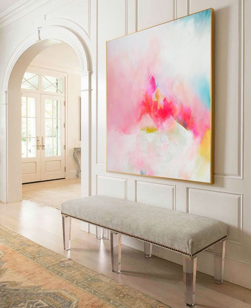 Hang Colorful Abstract Art