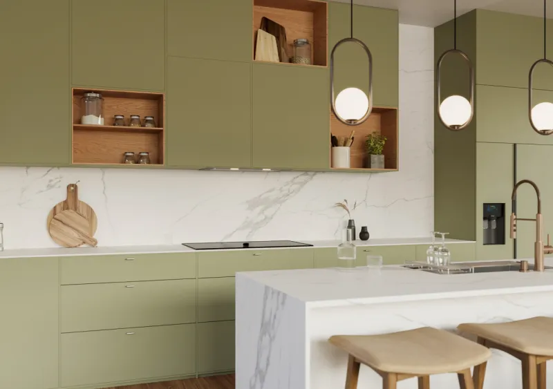16 Kitchen Shades Chicago Kitchens Are Ditching In 2025 (Plus 4 That Were Never Cool) - Decor Hint Sage Green Gets the Boot