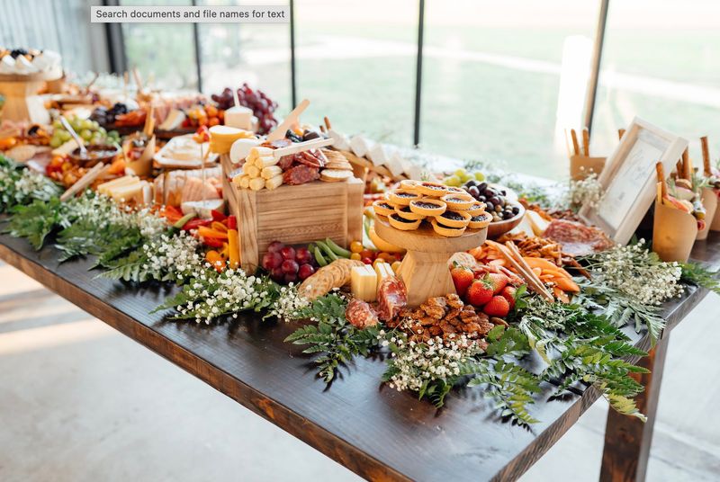 11 Buffet Tables For A Dinner Experience Like No Other - Decor Hint Living Garden Grazing Station