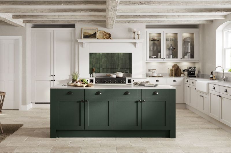 On the Decline: Forest Green Accents