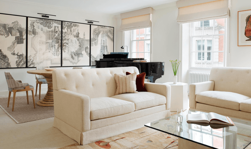 8 Gorgeous Couch Colors To Try And 3 More That Will Never Go Out Of Style - Decor Hint Timeless Cream Never Disappoints