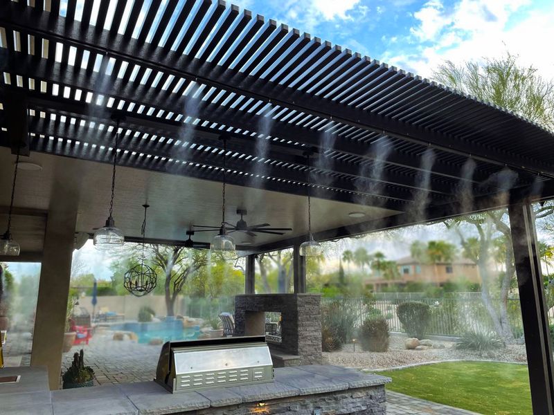 Phoenix Know-How 10 Creative Outdoor Designs For Thriving In The Desert - Decor Hint Outdoor Misting Systems