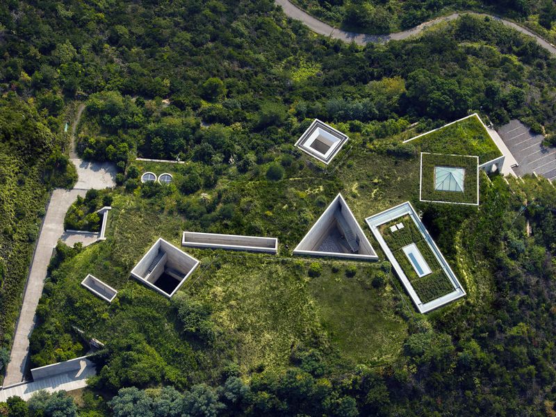 Modern Masterpieces: 12 Concrete Homes Around The World - Decor Hint The Chichu Art Museum House in Japan