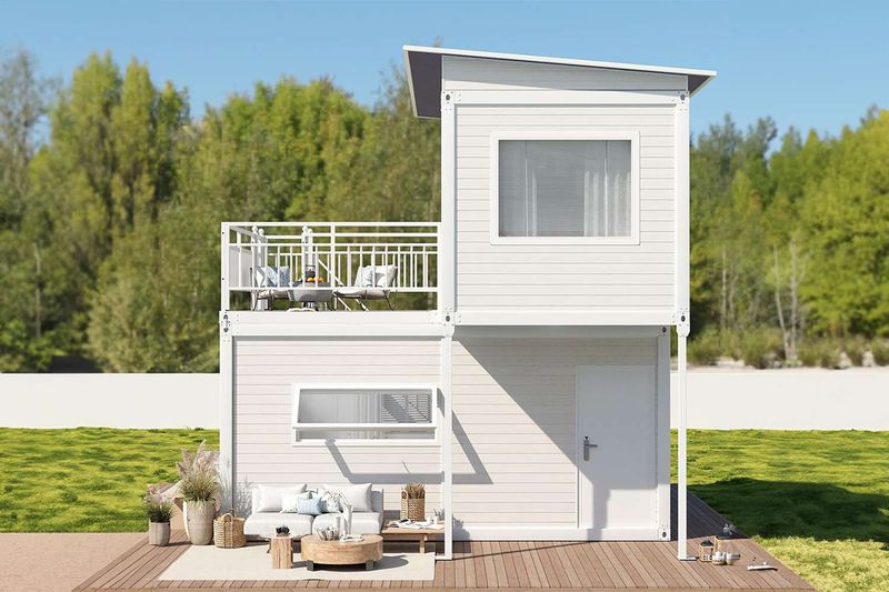 How This Amazon Tiny Home Packs Two Bedrooms And A Massive Balcony Into A Compact Space - Decor Hint Full-Service Support From Start To Finish