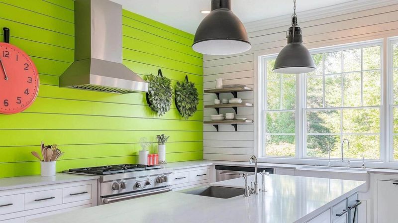Kitchen Paint Colors That Designers Say To Skip - Decor Hint Neon Lime Green