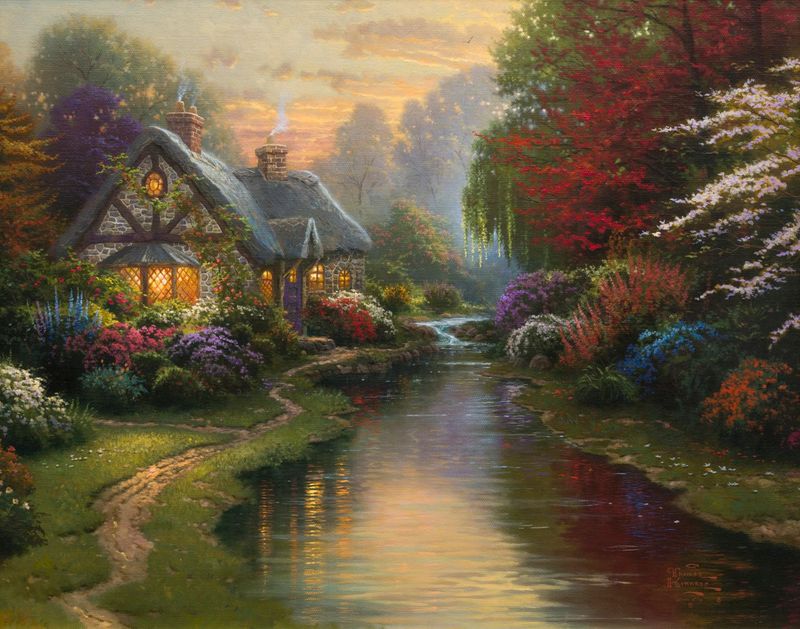 12 Antique Styles Set To Rise In Value By 2025 (And 8 That Are Fading Fast) - Decor Hint Thomas Kinkade Prints