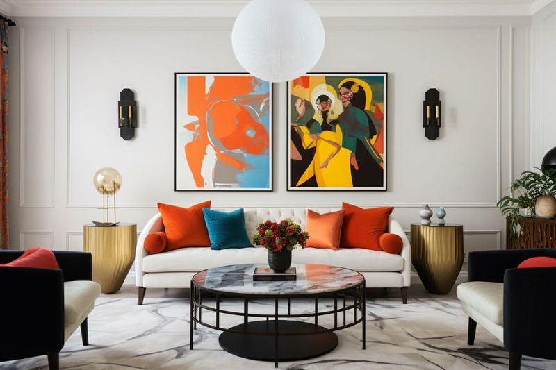 11 Sofa Styling Tricks For A Perfectly Put-Together Living Room - Decor Hint Create a Symmetrical Base