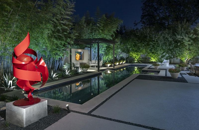 13 Landscaping Ideas To Boost Your Curb Appeal And Make A Lasting Impression - Decor Hint Add A Focal Point With Garden Sculptures