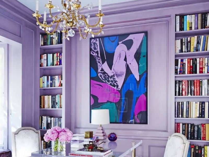 These Outdated Wall Colors Are Still In Homes But Need To Go ASAP - Decor Hint Purple Passion
